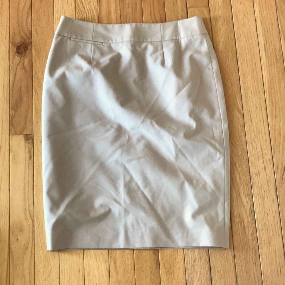 Calvin Klein khaki pencil skirt